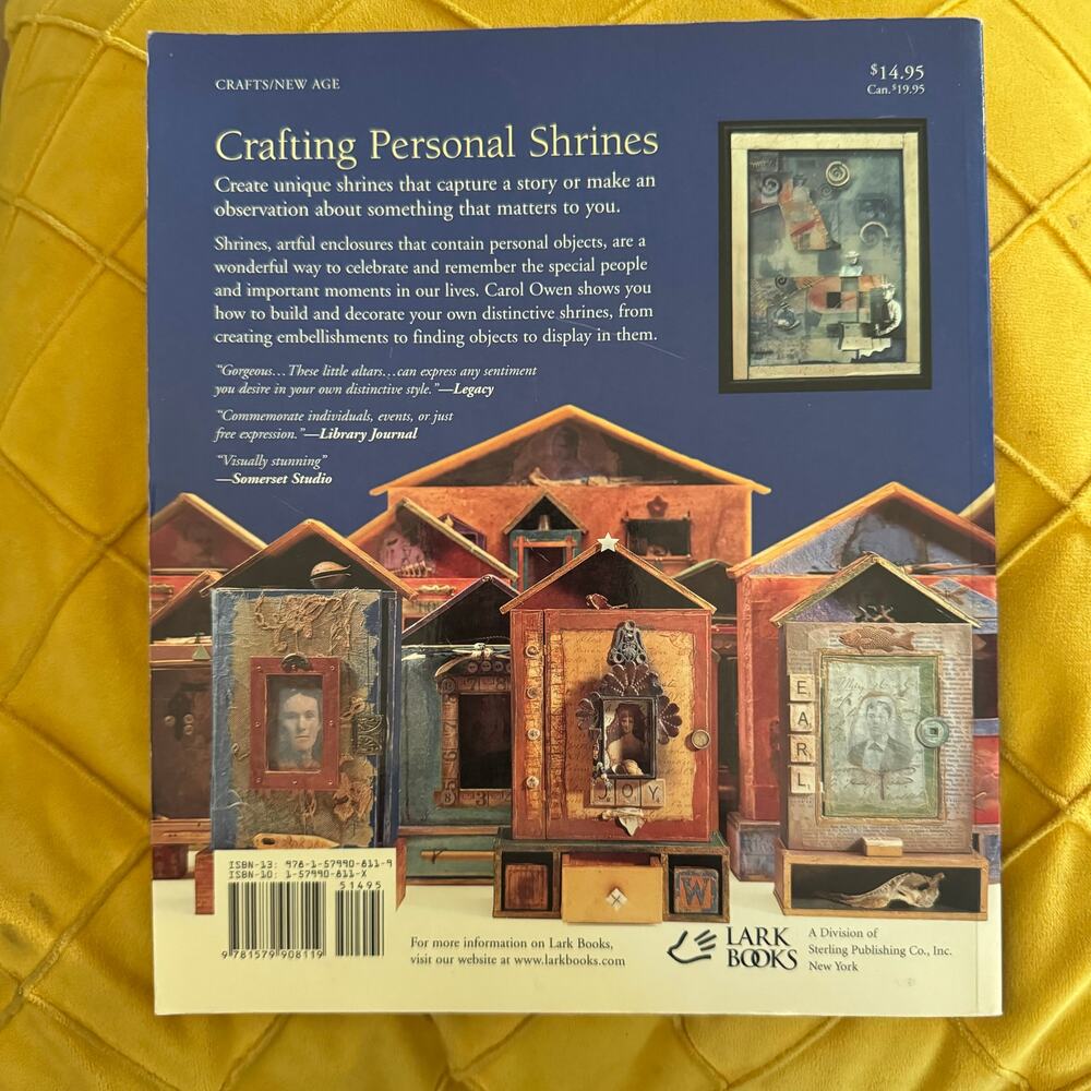 Crafting Personal Shrines: Using Photos Momentos & Treasures CAROL OWEN - Picture 2 of 11